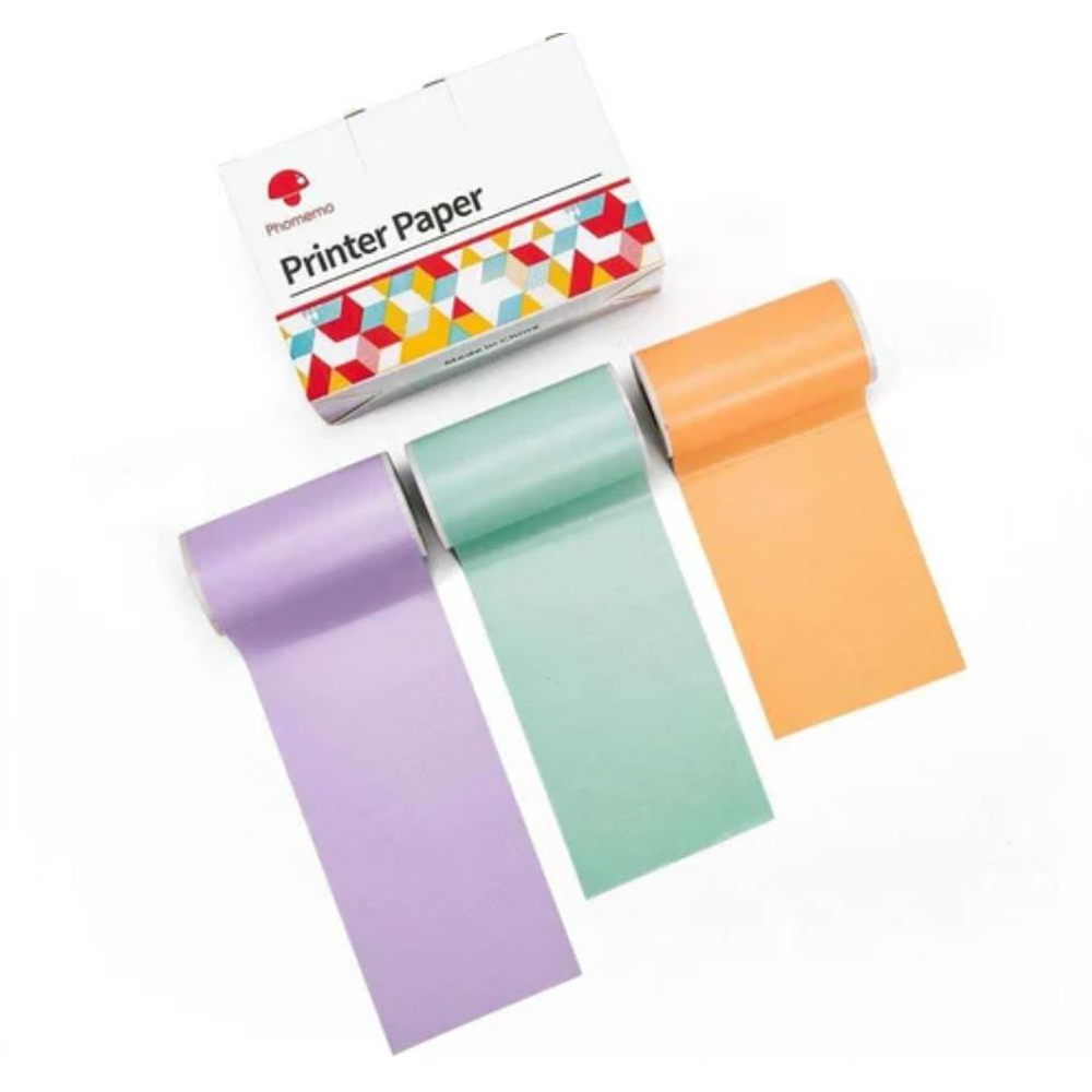 Mini T02 Printer Sticker Paper Rolls